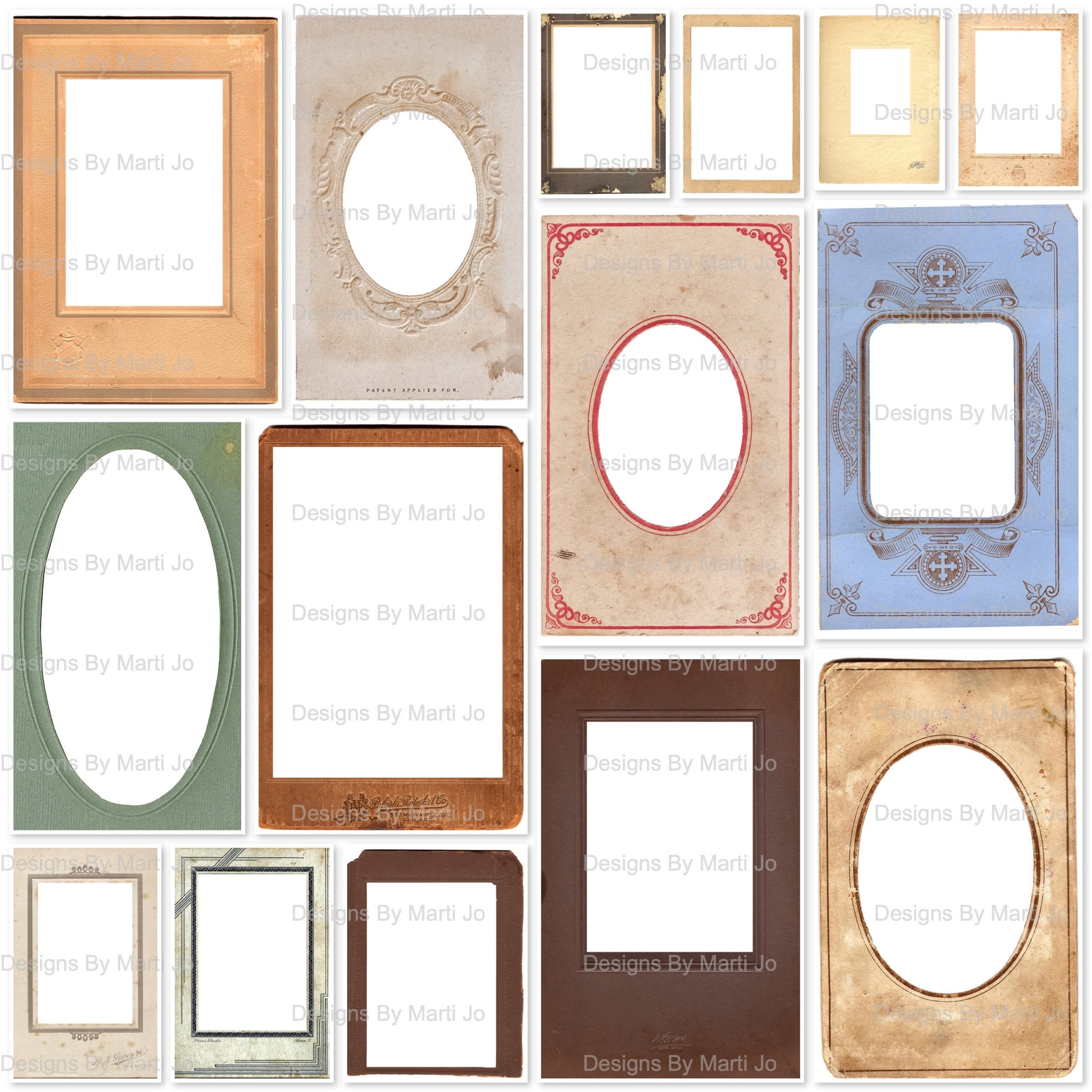 Printable Photo Mat Etsy