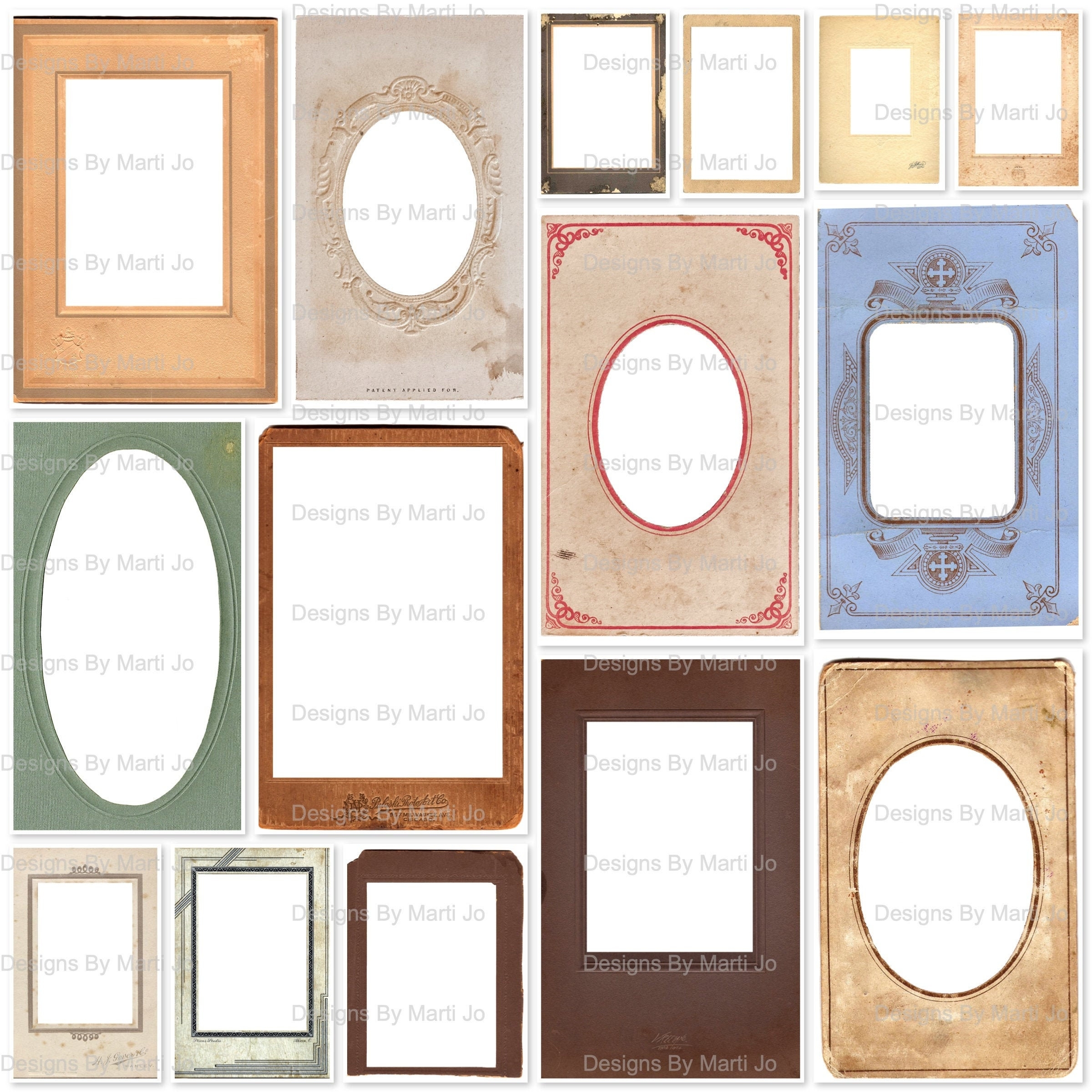 Printable Photo Mat Etsy