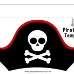 Printable Pirate Hat Template For Kids Party With Unicorns