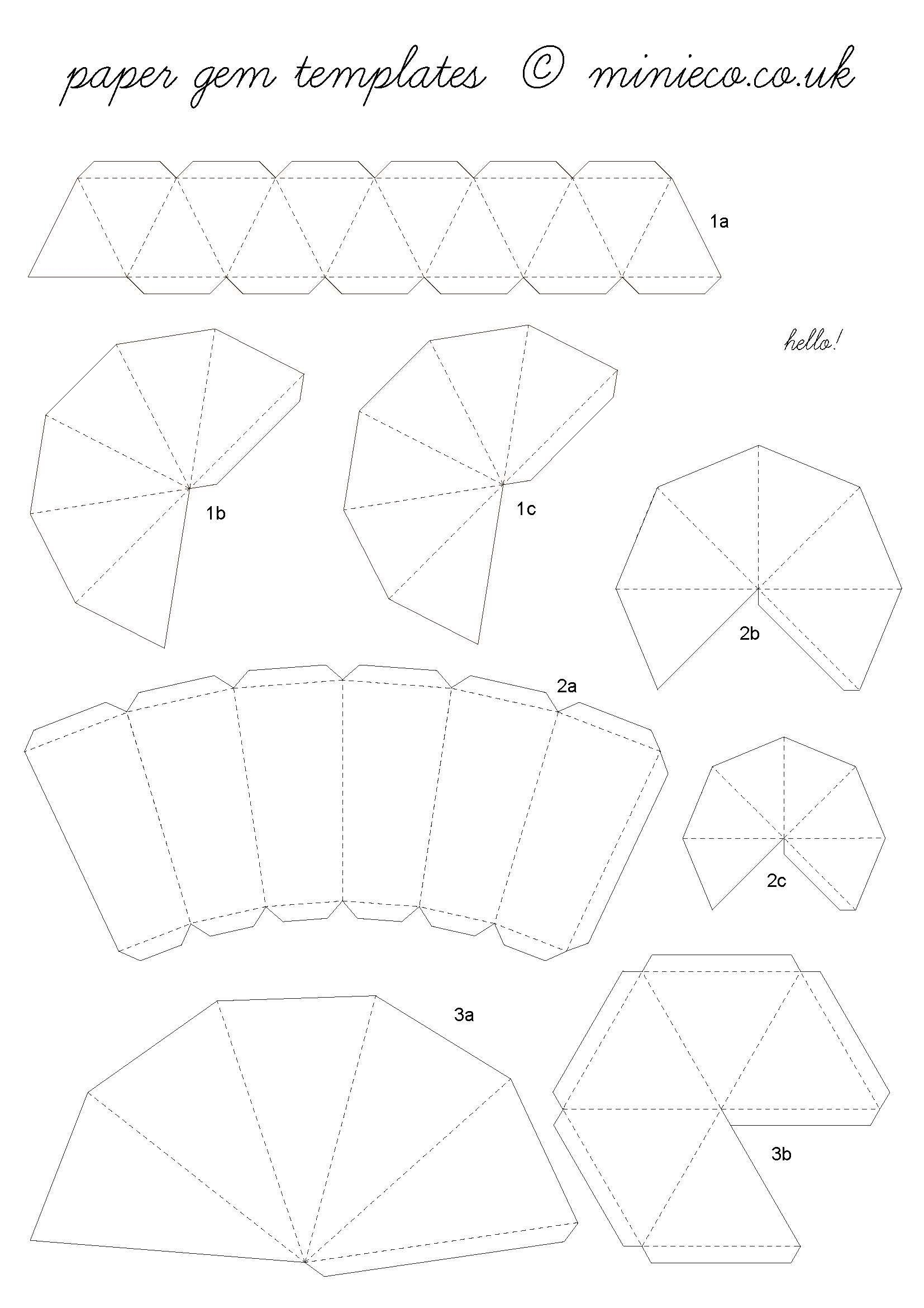 Printable Plumbob Papercraft Printable Papercrafts Printable Papercrafts