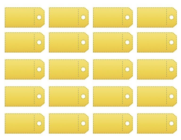 Printable Price Tag Templates Make Your Own Price Tag Labels