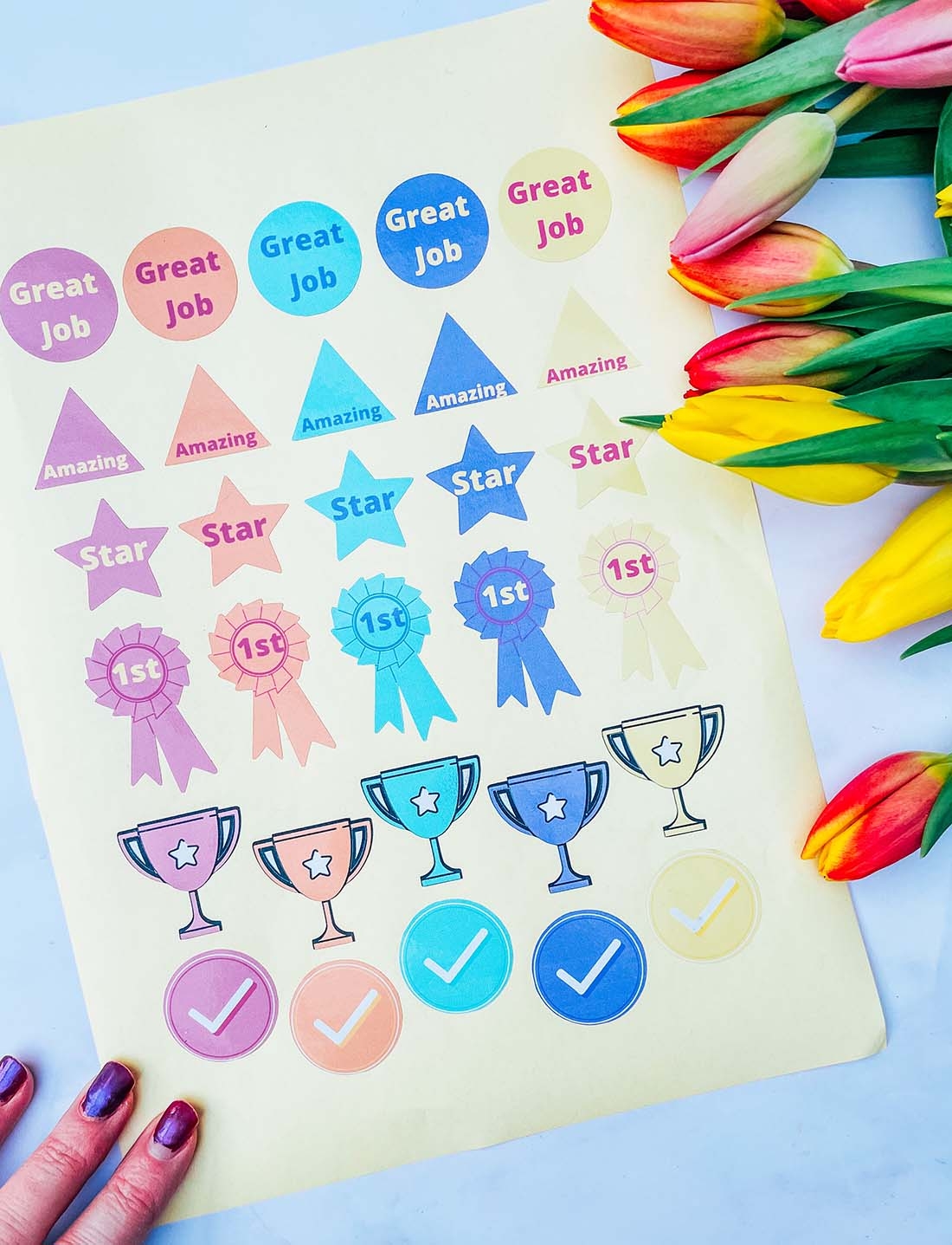 Printable Reward Stickers For Charts U0026 School Extraordinary Chaos