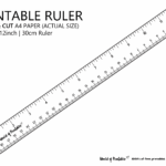Printable Ruler Free Accurate Ruler Inches CM MM World Of Printables