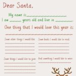 Printable Santa Letter Shop