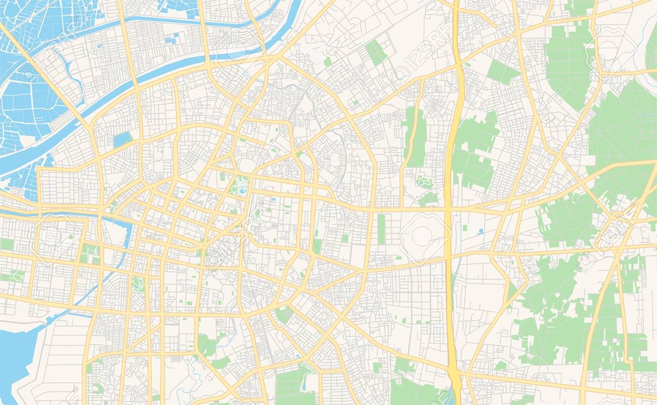 Printable Street Map Of Tainan Taiwan Map Template For Business Printable Street Map Of Tainan Taiwan Map Template For Business