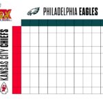 Printable Super Bowl Squares Grid For Eagles Vs Chiefs In 2025 Sporting News