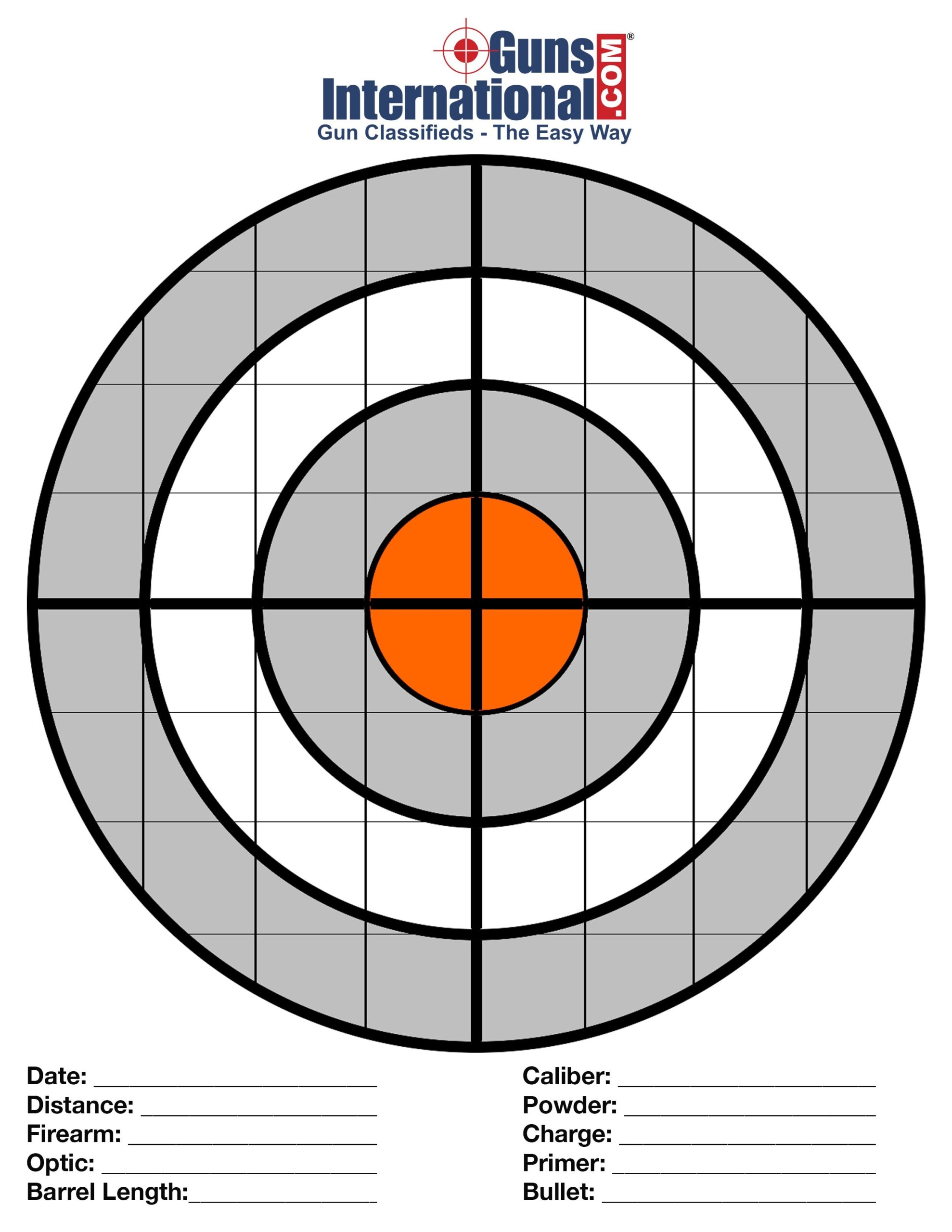 Printable Targets Worksheets Library