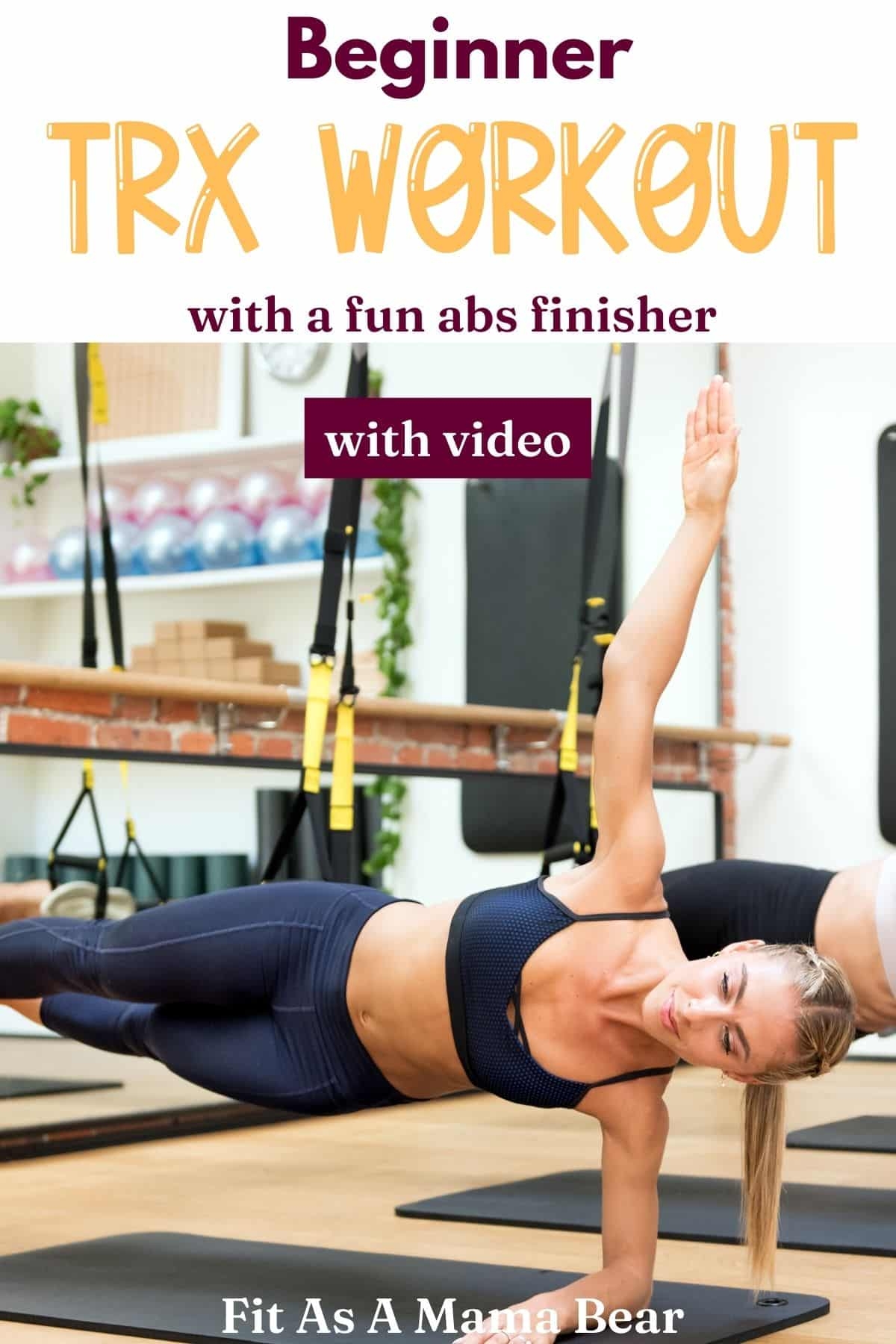 Printable TRX Beginner Workout Plan With PDF 