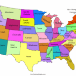 Printable US Maps With States USA United States America Free 