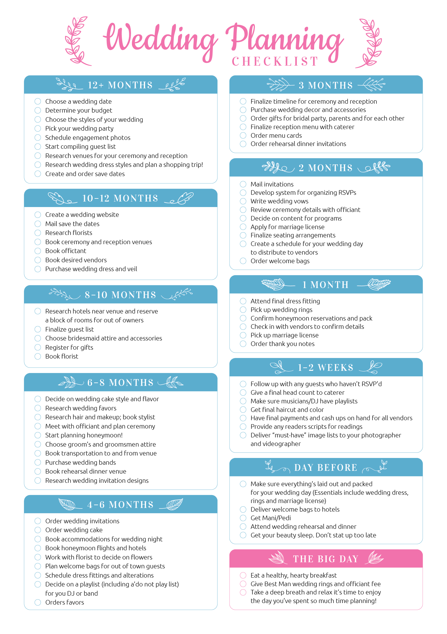 Printable Wedding Planning Checklist PDF Download Checklist Downl Wedding Planning Checklist Printable Wedding Checklist Timeline Wedding Planner Checklist