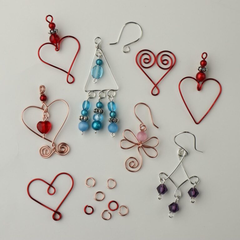 Printable Wire Jig Templates Dragonfly Heart U0026 Chandelier 