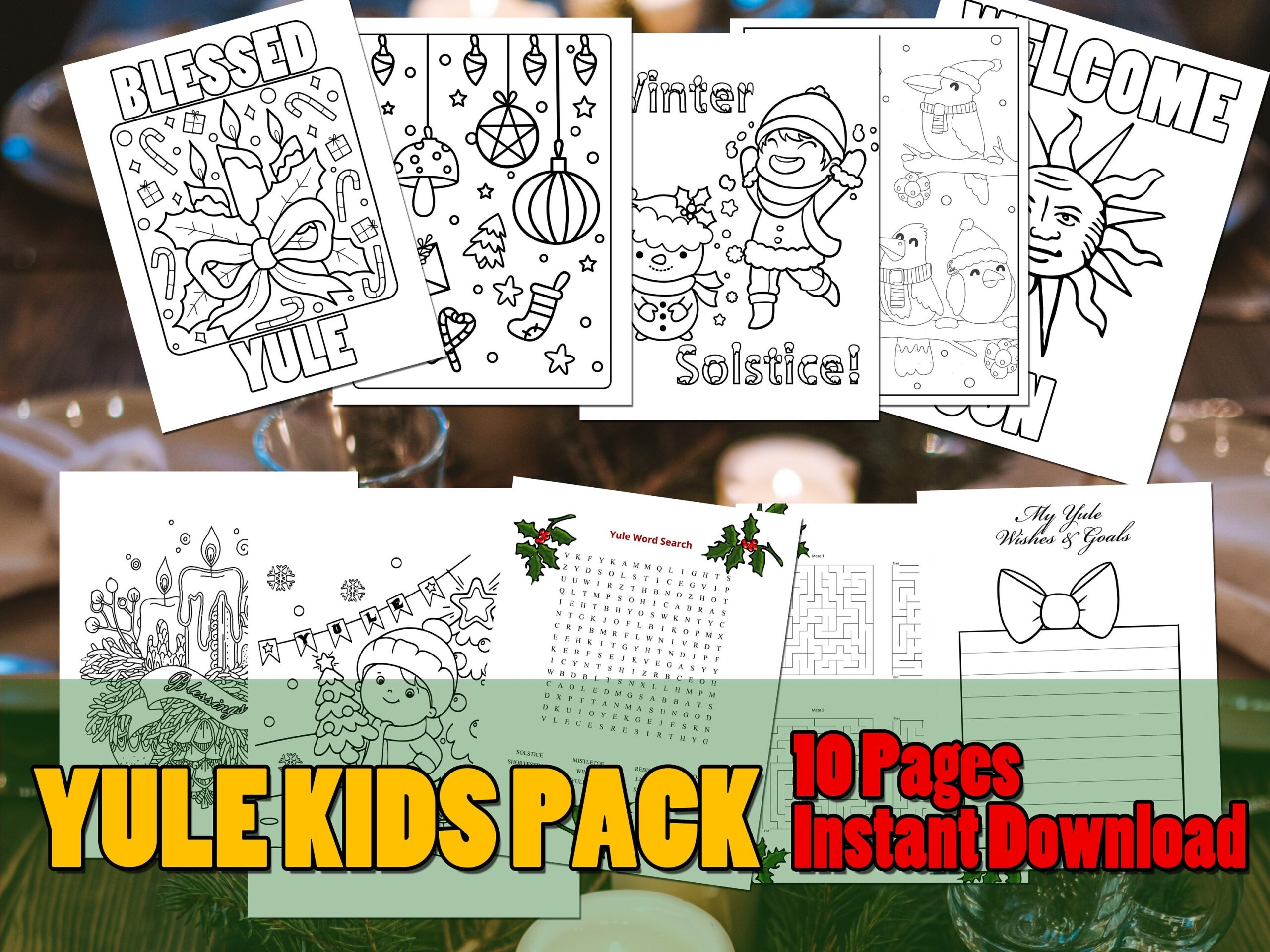 Printable Yule Activity Pack 10 Pages Including 7 Coloring Pages And 3 Other Activities Pagan Parenting Winter Solstice Wiccan Wiccan Etsy UK Printable Yule Activity Pack 10 Pages Including 7 Coloring Pages And 3 Other Activities Pagan Parenting Winter Solstice Wiccan Wiccan Etsy UK