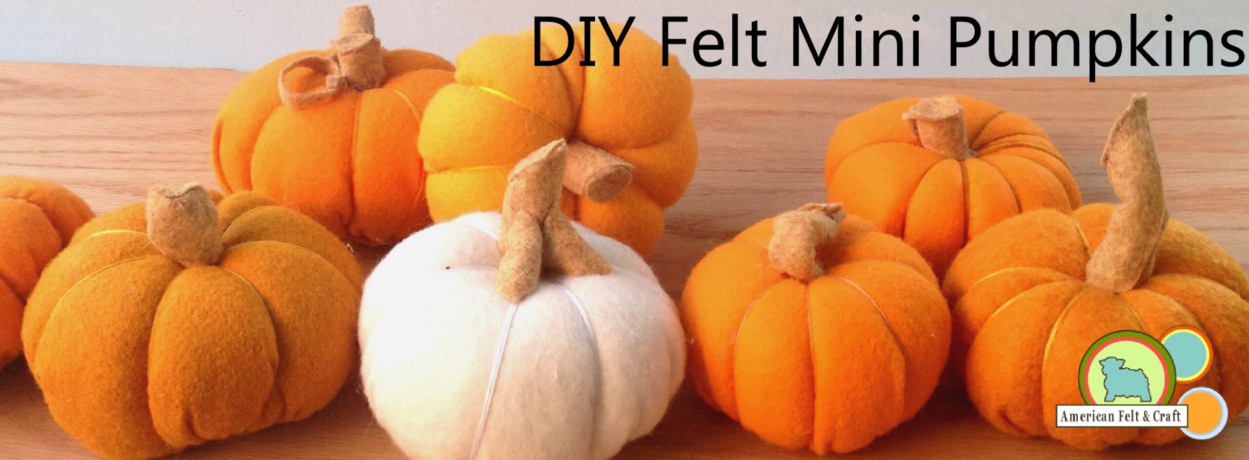 fall felt pumpkin printable templates
