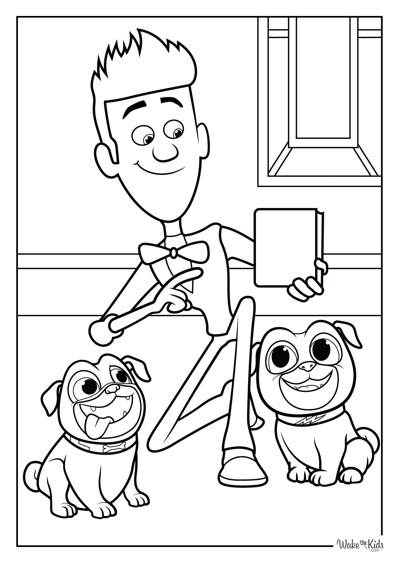 Puppy Dog Pals Coloring Pages Free Printable PDFs WakeTheKids