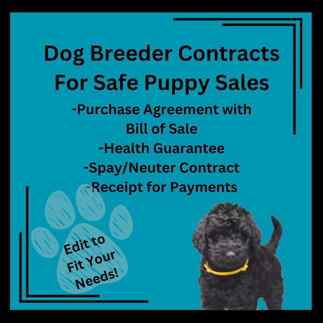 printable puppy health guarantee