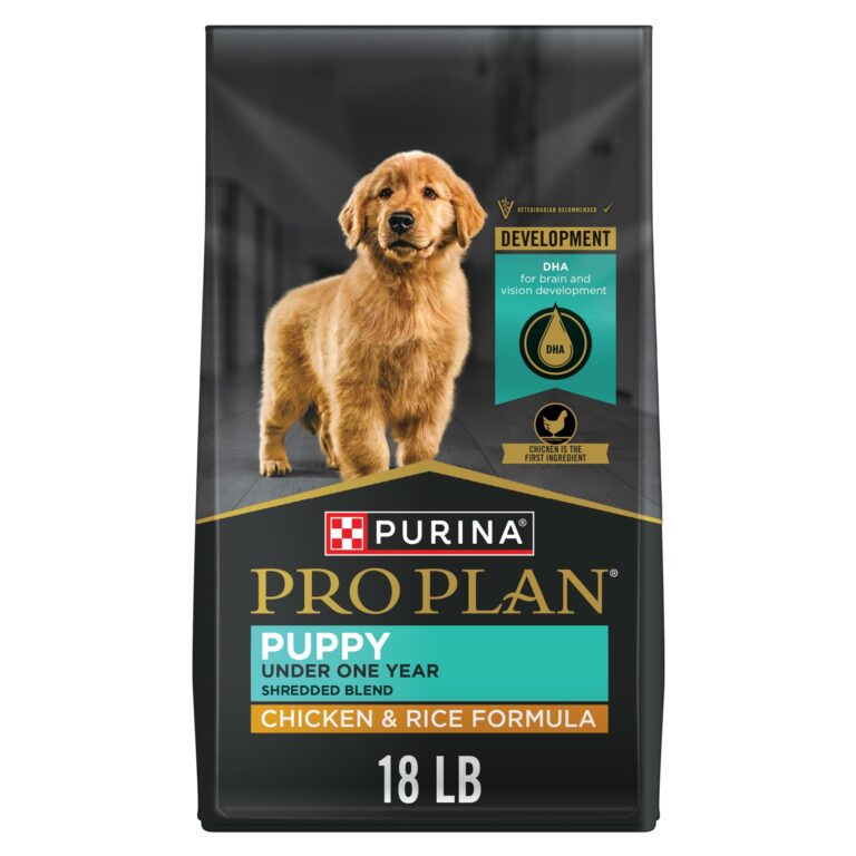 Purina Pro Plan Puppy Shredded Blend Chicken U0026 Rice Formula Dry Dog Food 6 Lb