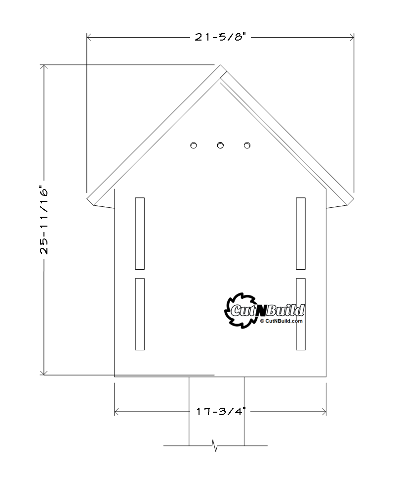 Purple Martin Bird House Plans CutNBuild