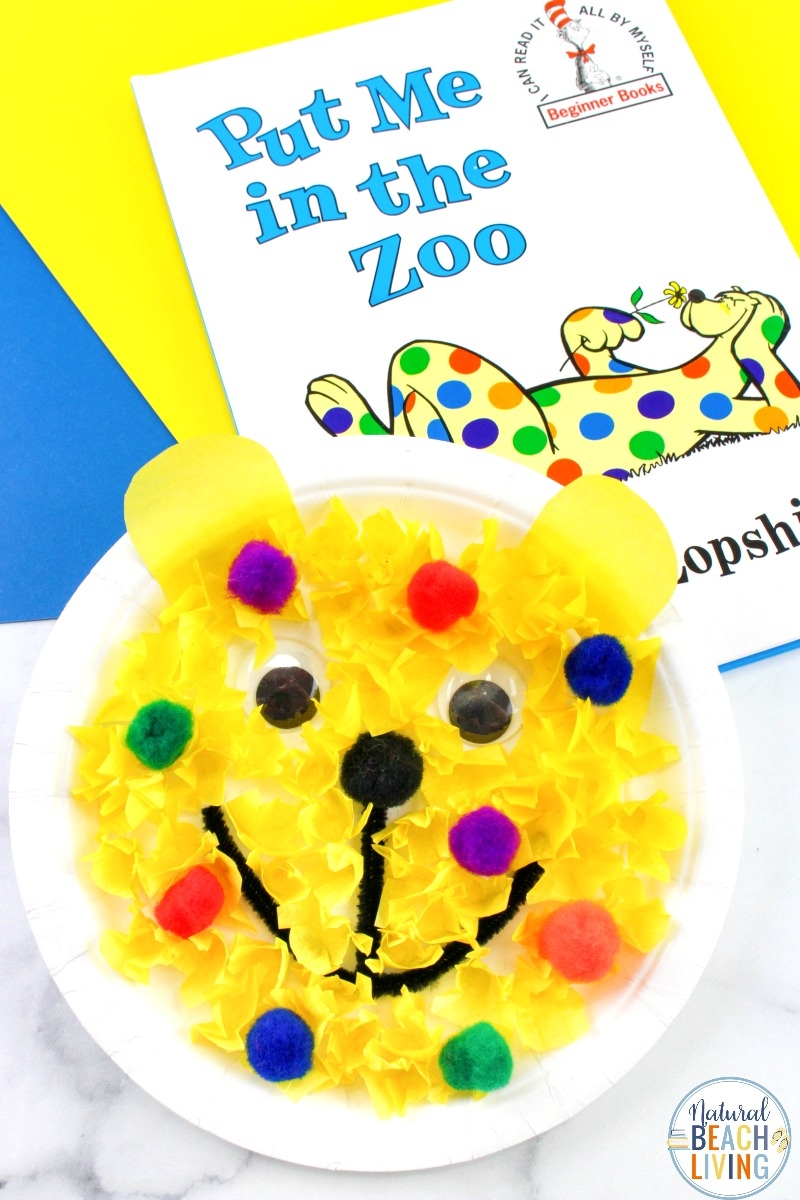Put Me In The Zoo Craft For Preschoolers Dr Seuss Paper Plate Craft Natural Beach Living