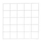 Quadrat Grid 500x500mm 25 Squares HE1008491 Hope Education