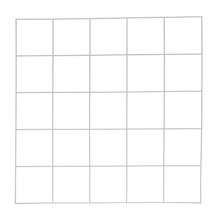 Quadrat Grid 500x500mm 25 Squares HE1008491 Hope Education