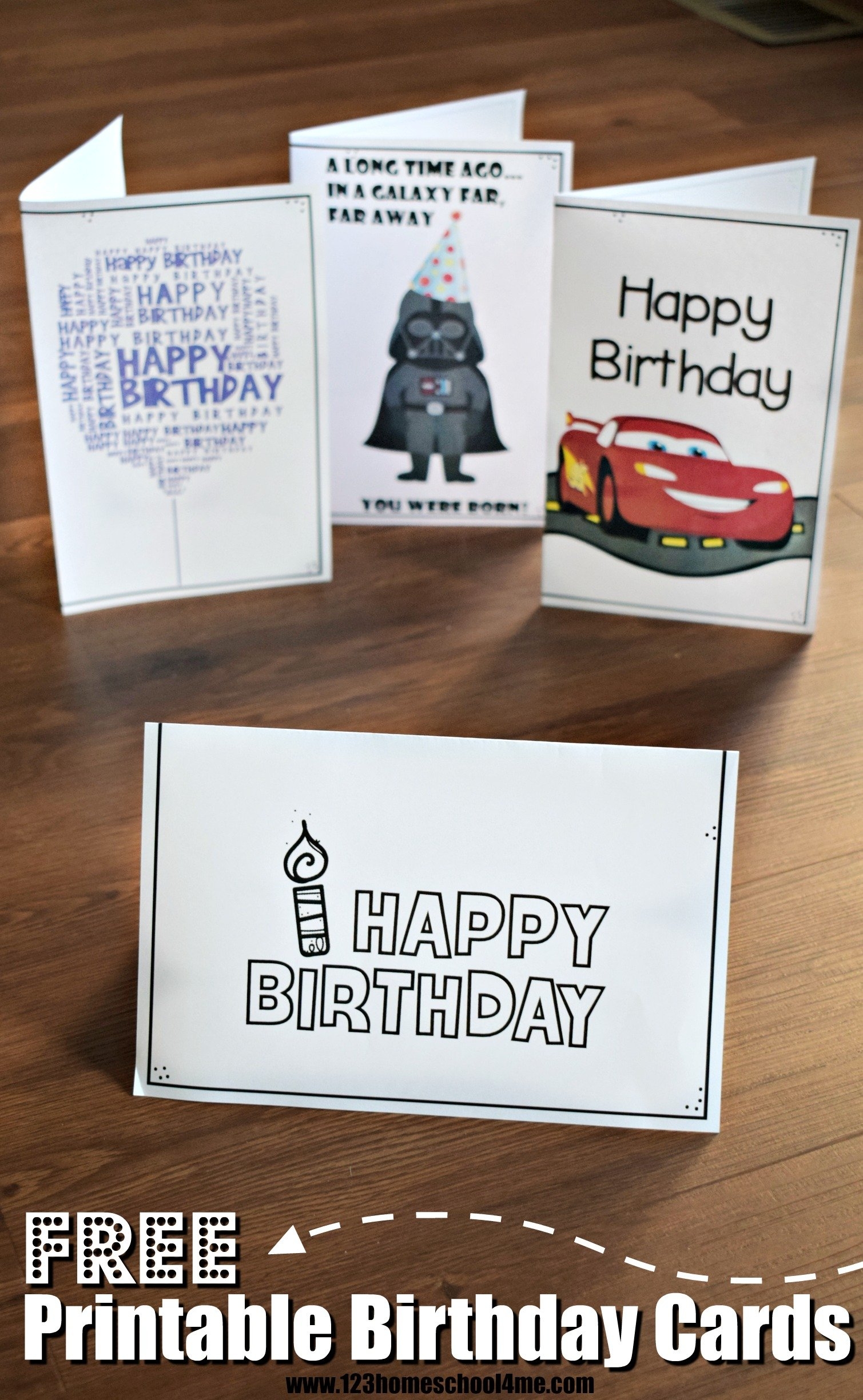 free printable quarter fold cards