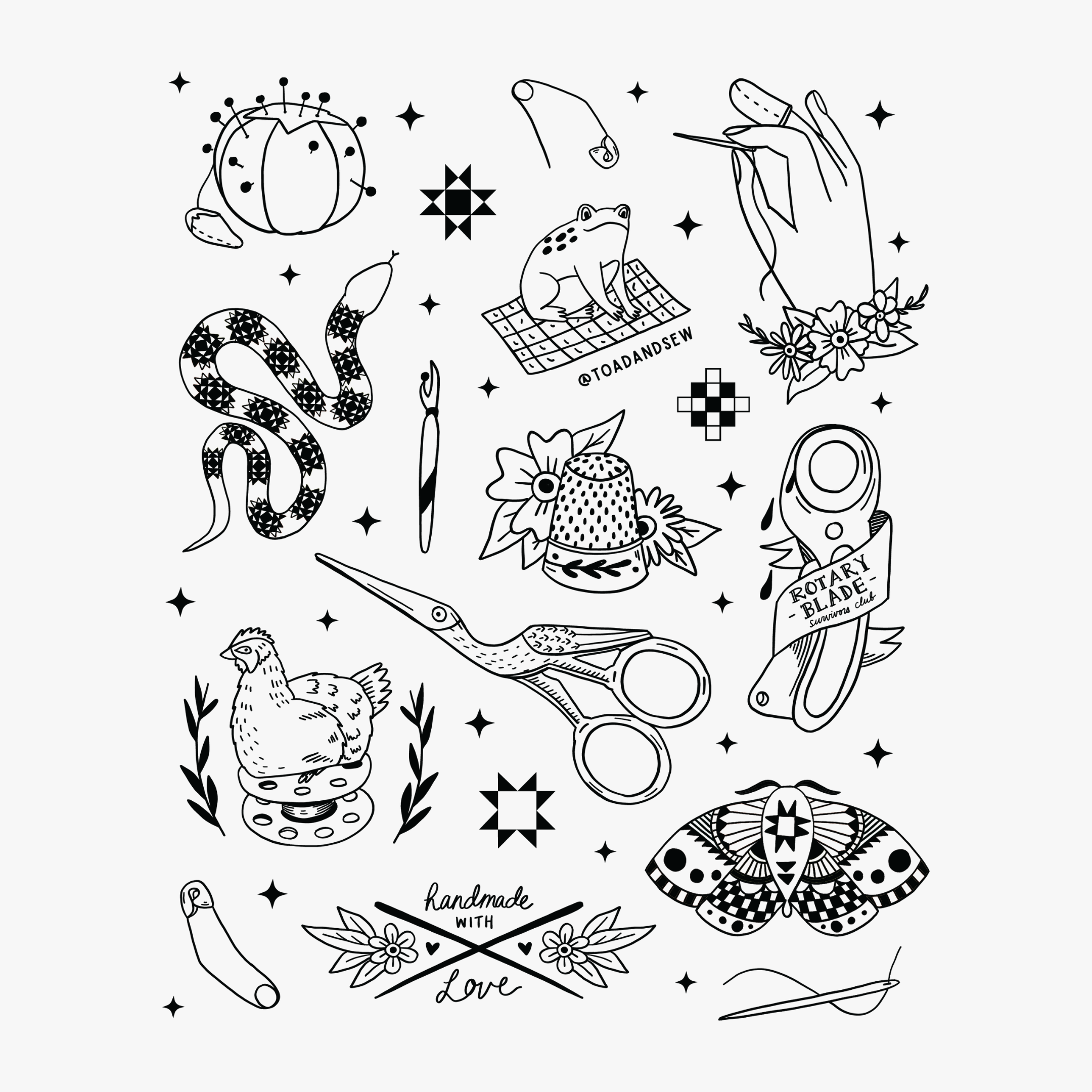Quilty Flash Sheet Tattoo Pass Worksheets Library