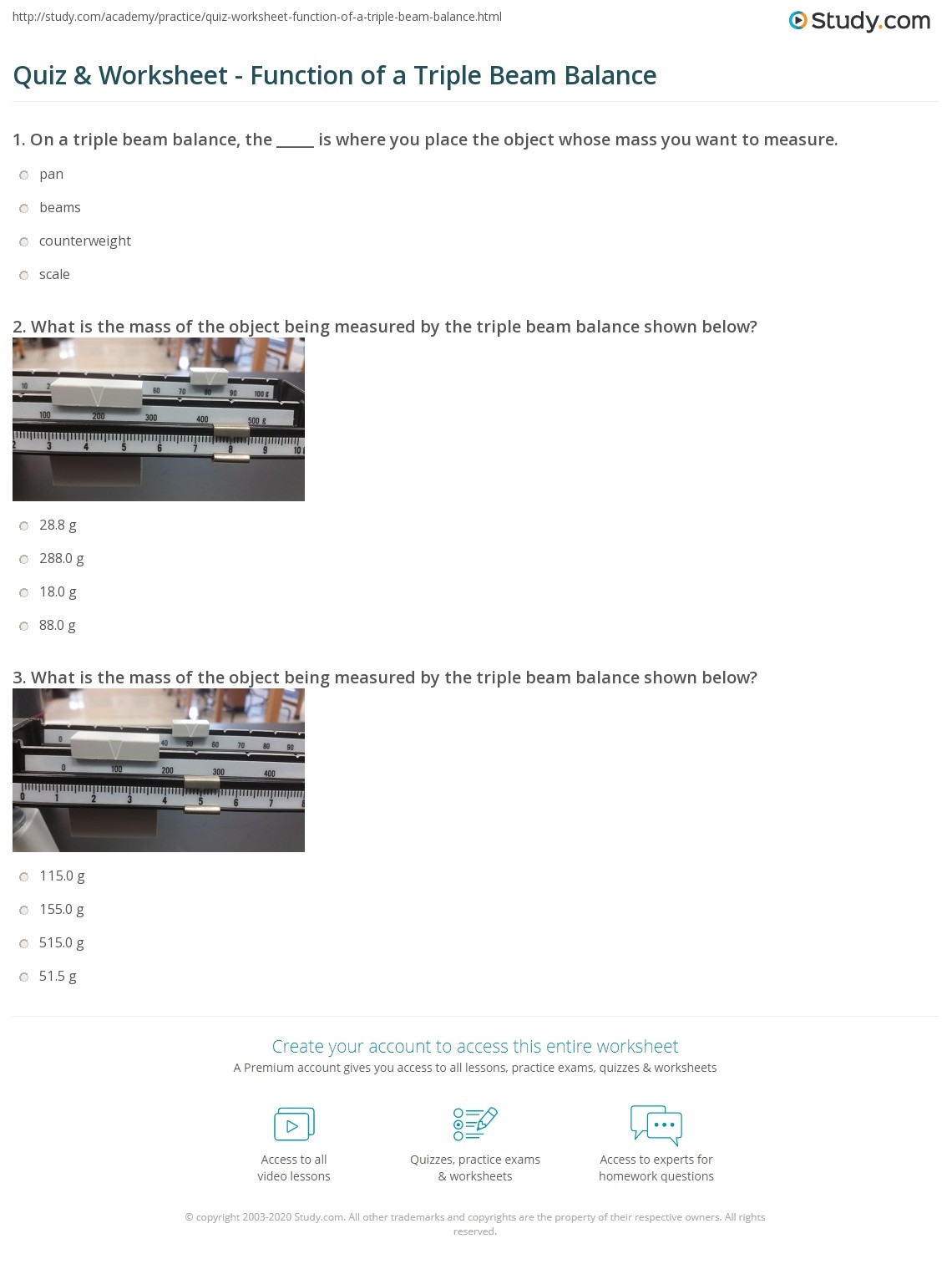 triple beam balance worksheet printable triple beam balance worksheet printable