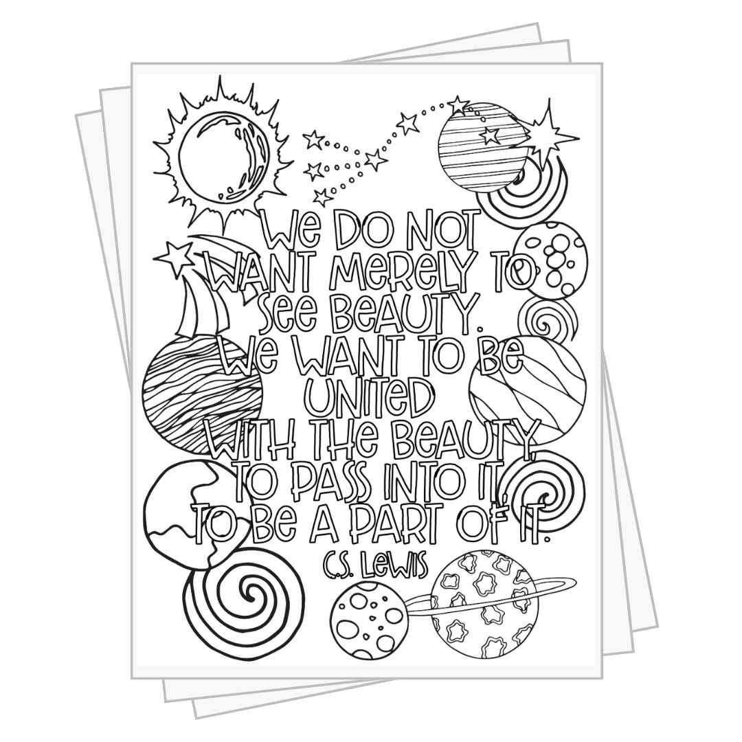 Quote Coloring Pages For Adults Stevie Doodles