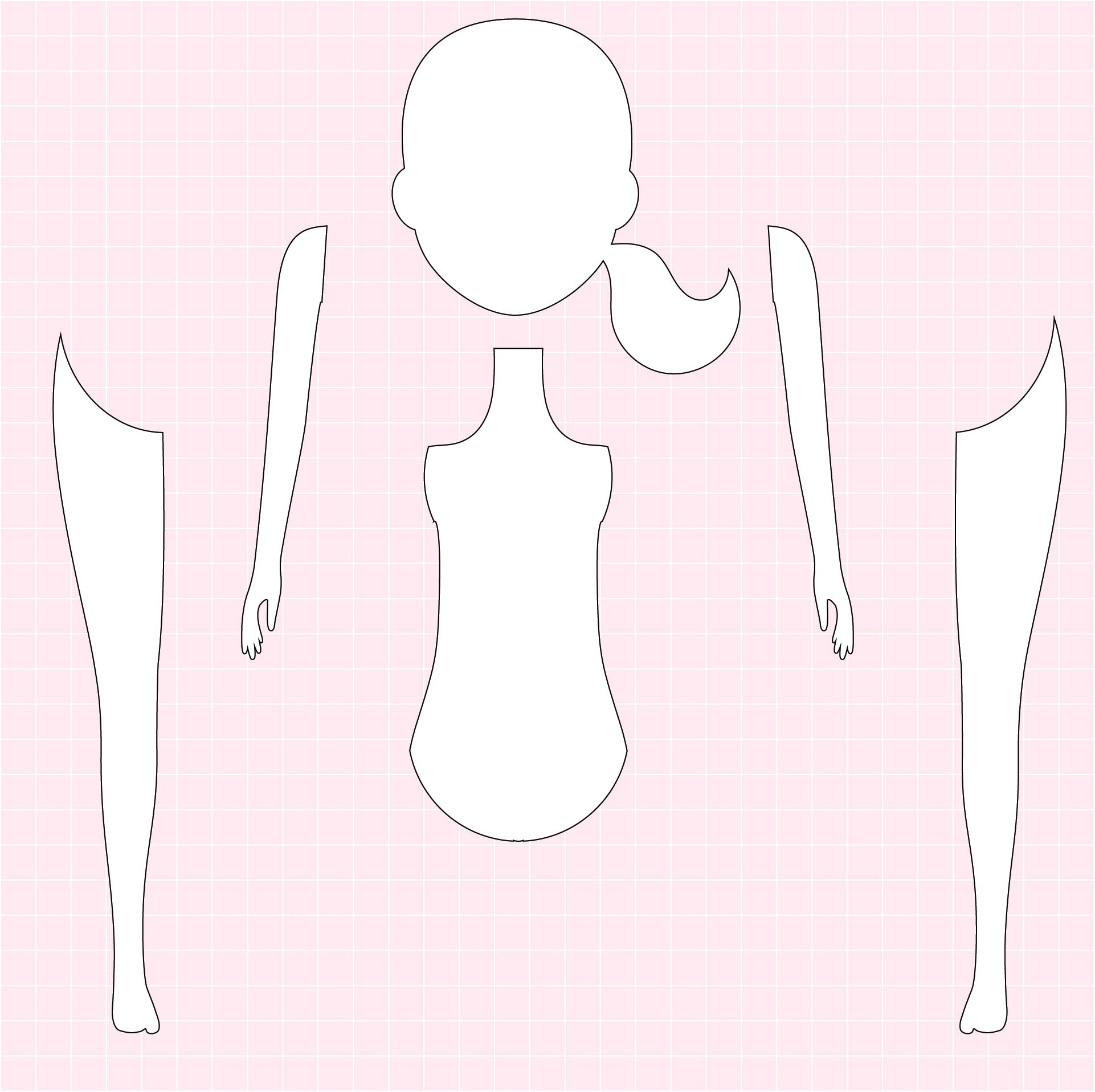 printable rag doll patterns