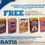 RARE Buy One Get One FREE Kelloggs Coupon U003d TEN Boxes Of Cereal Worksheets Library