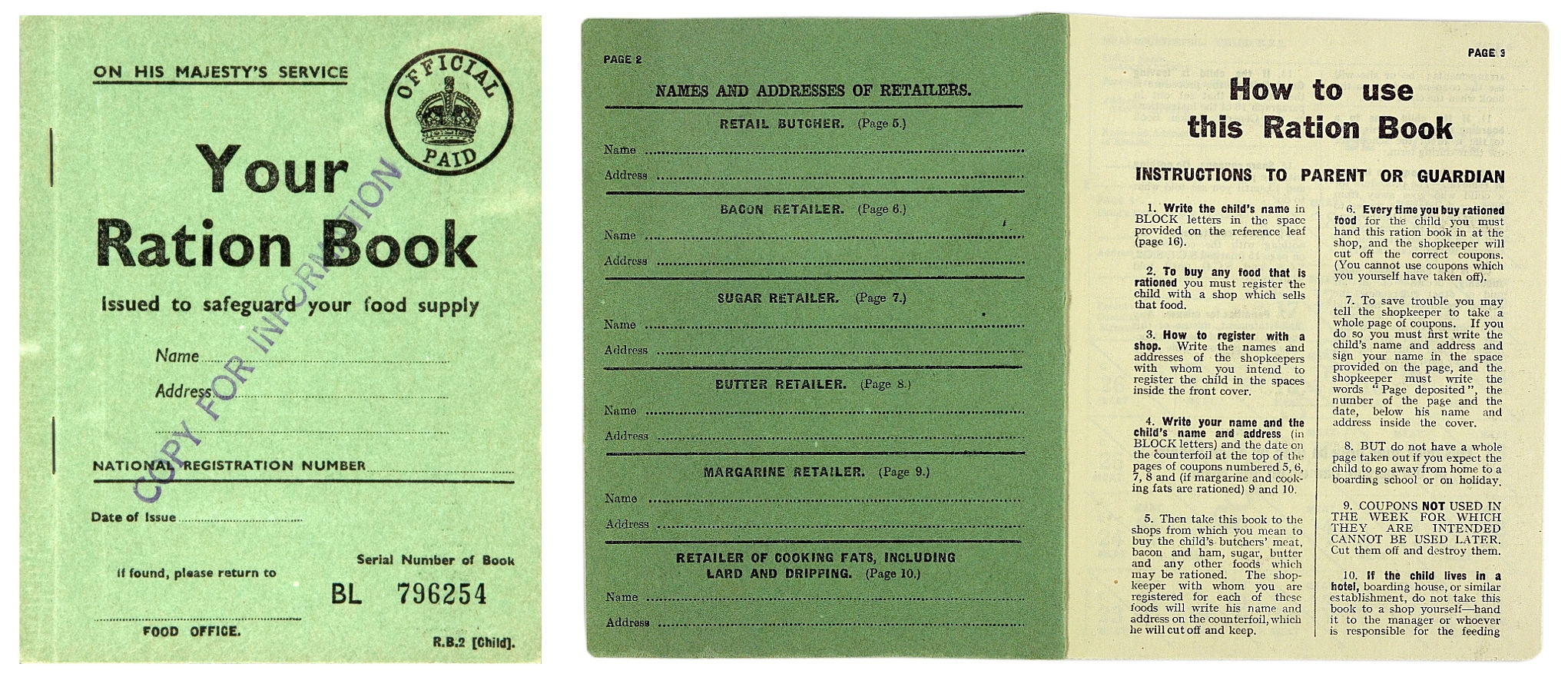 Ration Book The National Archives