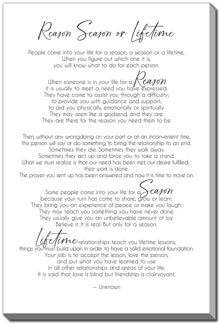 Reason Season Or Lifetime PDF