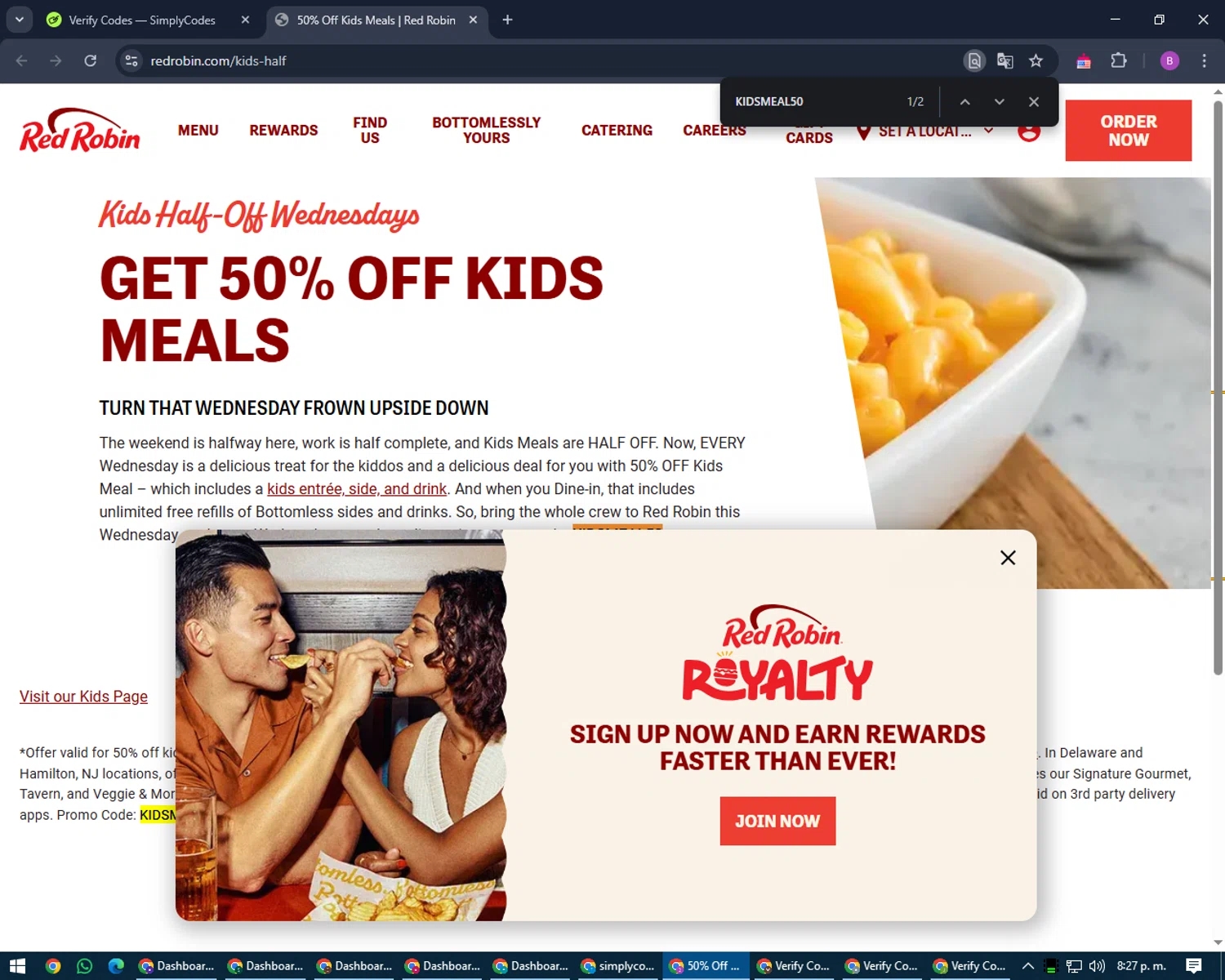 Red Robin Promo Codes 20 Off Coupons Aug 2025