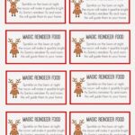 Reindeer Food Tags 10 Free PDF Printables Printablee