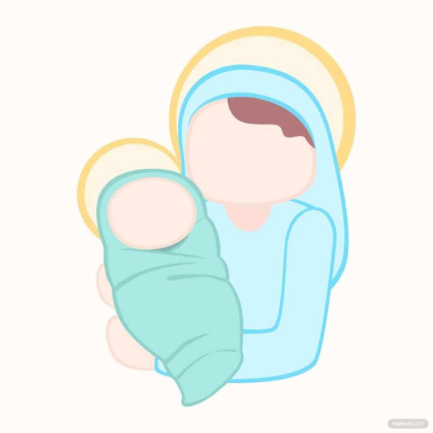 Religious Mother s Day Clipart In Illustrator SVG JPG EPS PNG Download Template