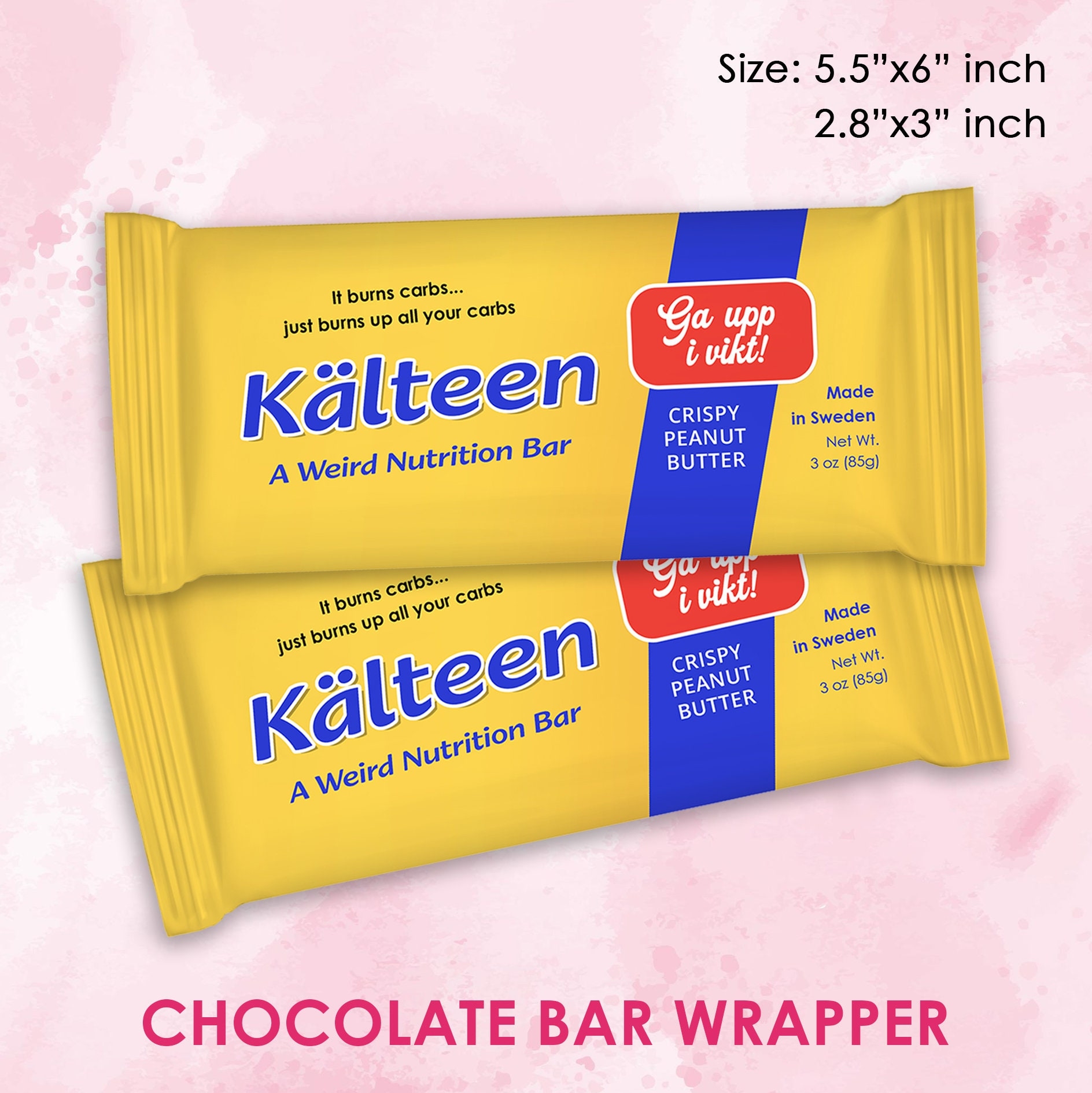 Reptar Bar Wrapper Etsy