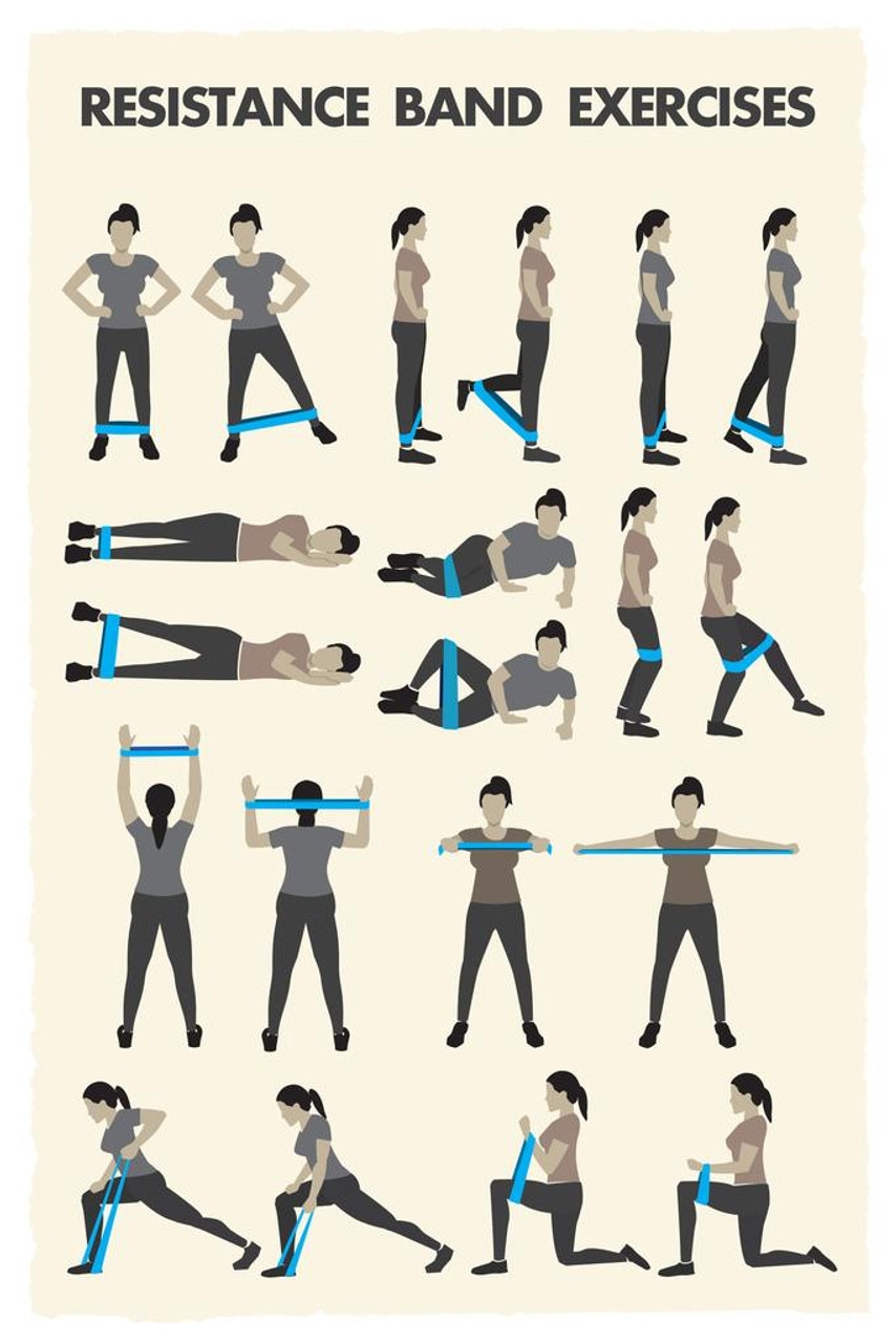 Resistance Band Workout Routine Printable Resistance Training For Beginners How To Build Muscle New Releases