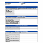 Return To Work Form Template Free Download Word U0026 PDF