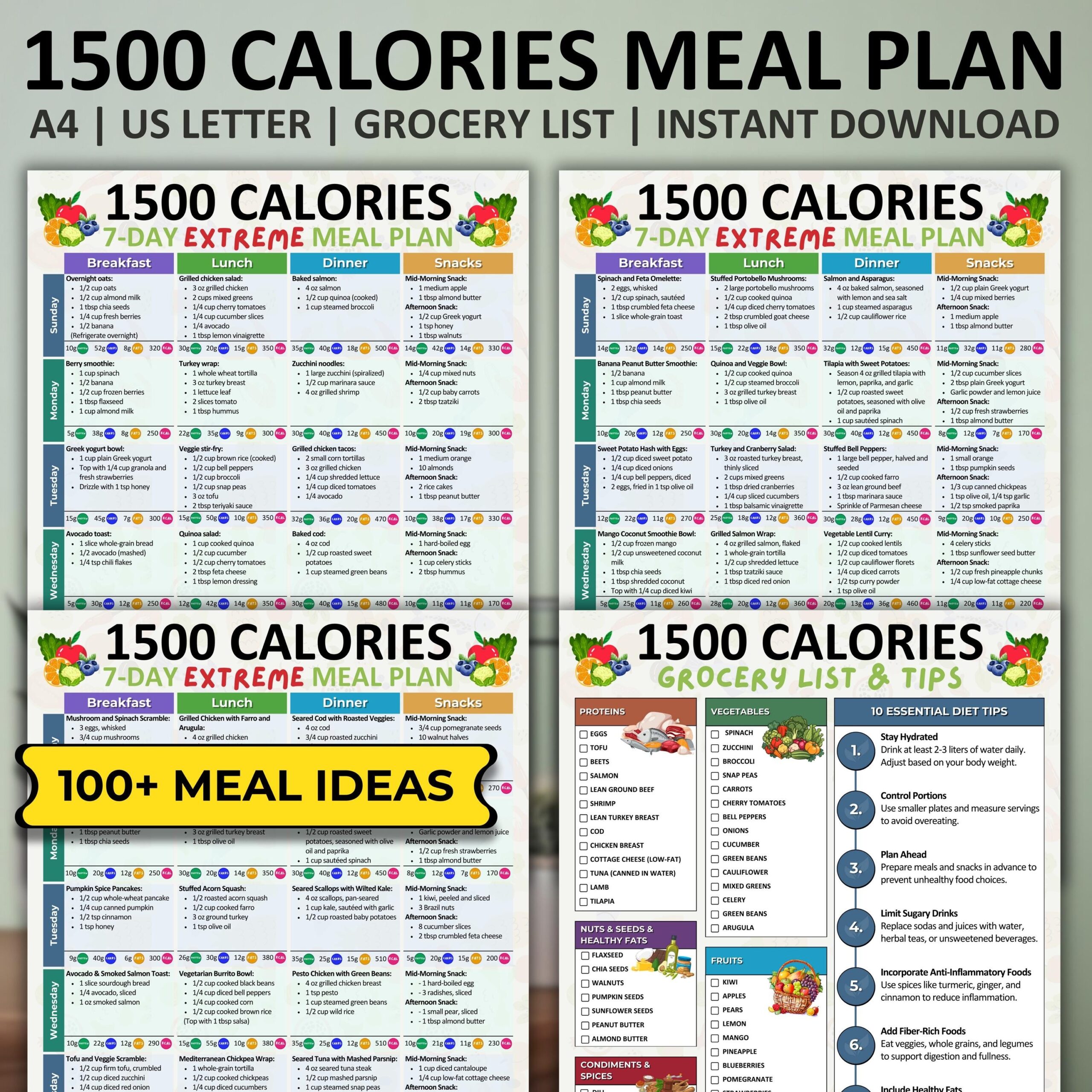 deal a meal printable