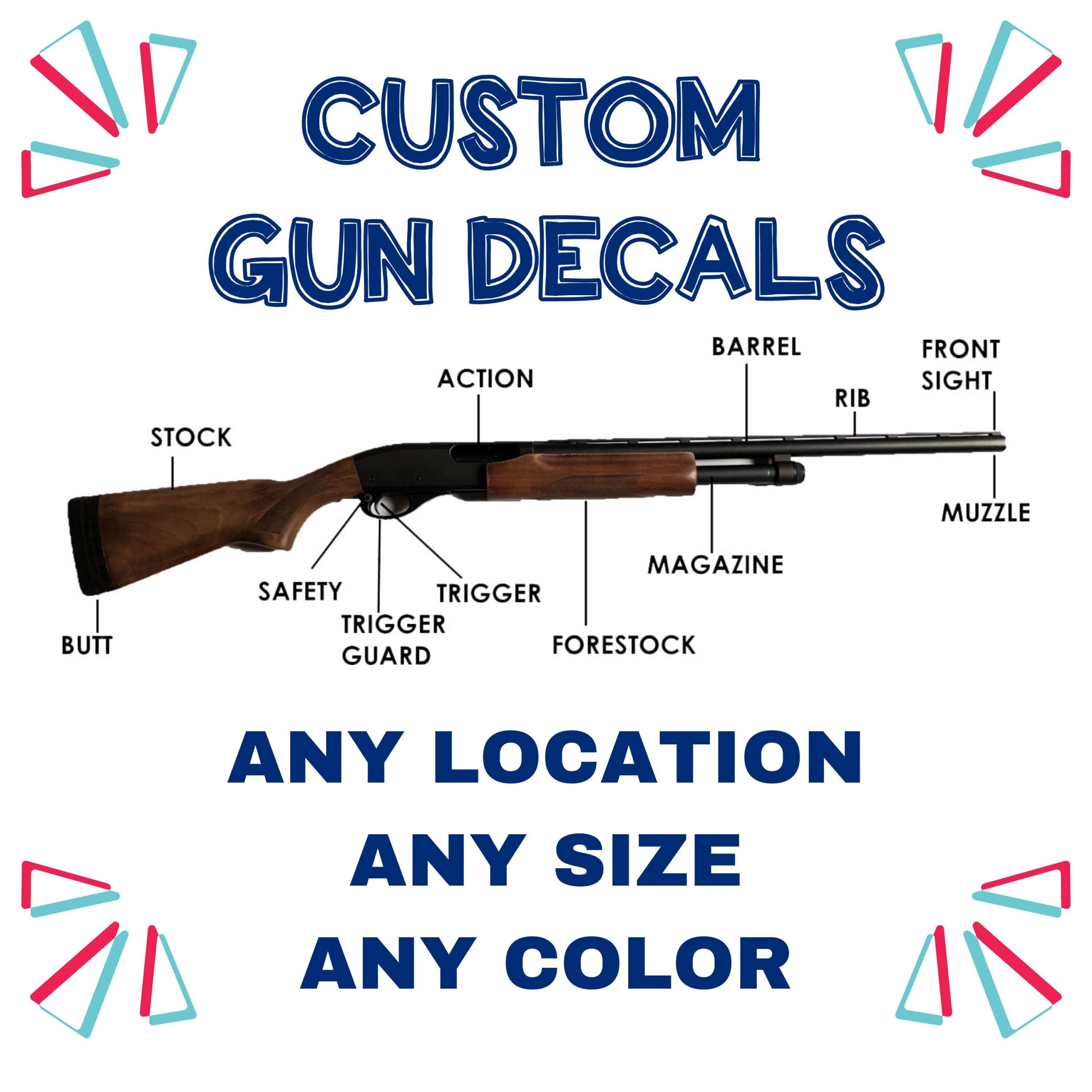 printable gun stock templates