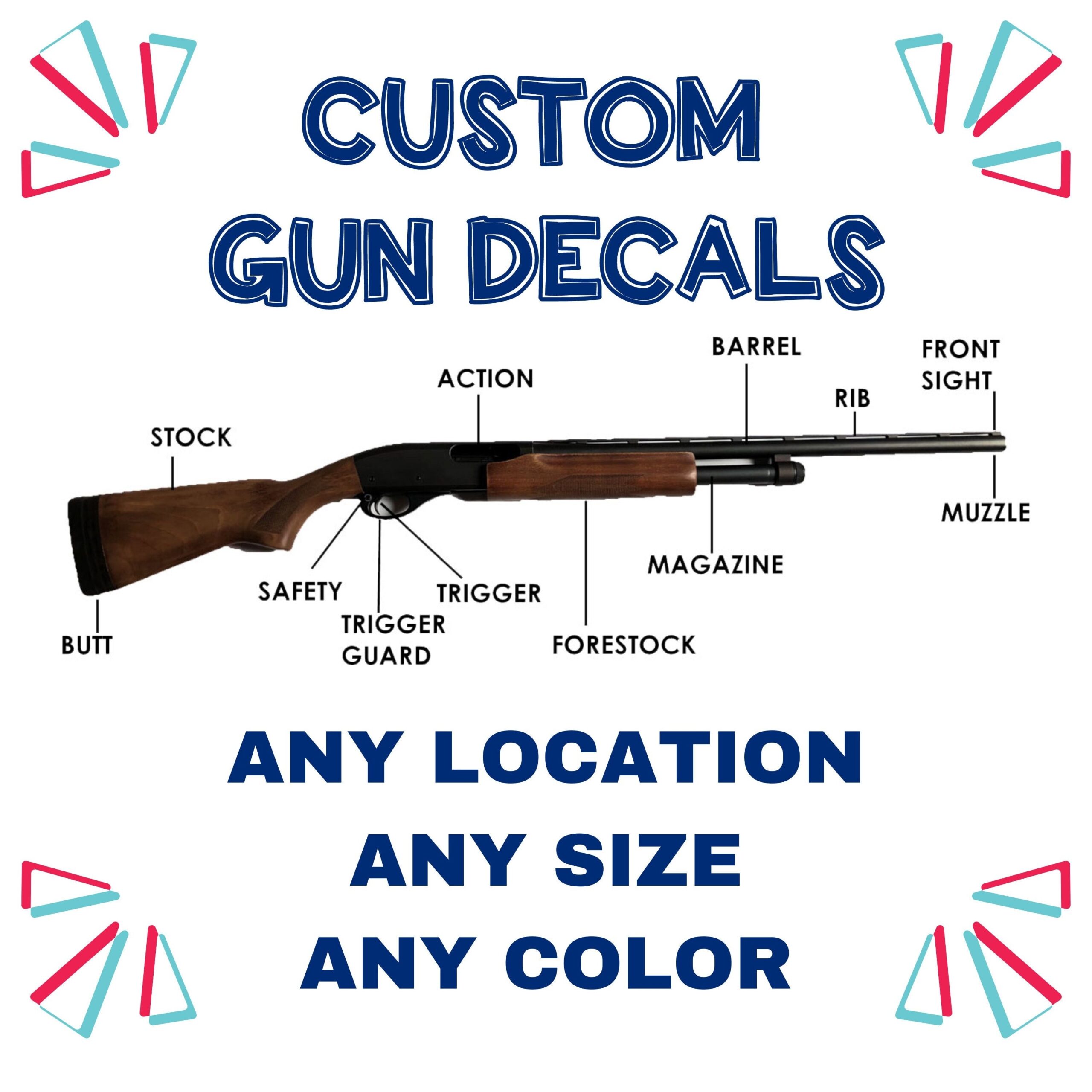 printable gun stock templates