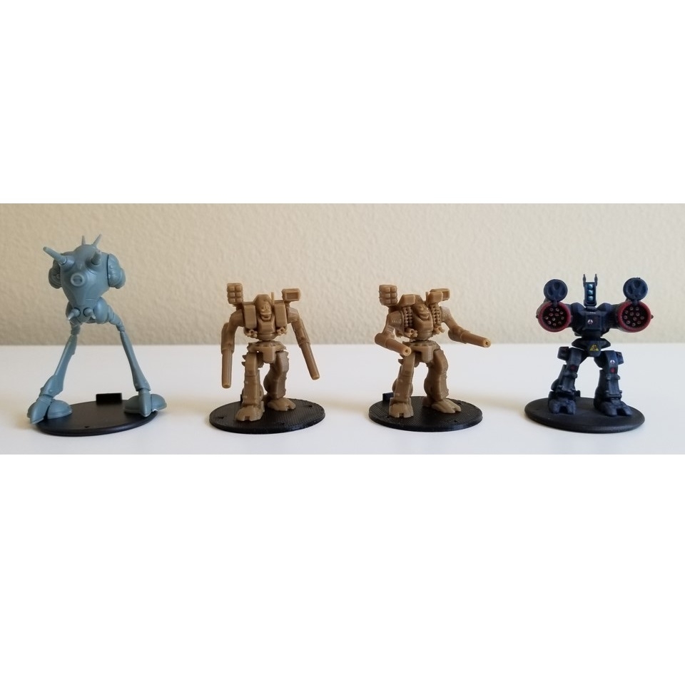  Robotech RPG Tactics Destroid Excalibur Tomahawk Macross 3D 