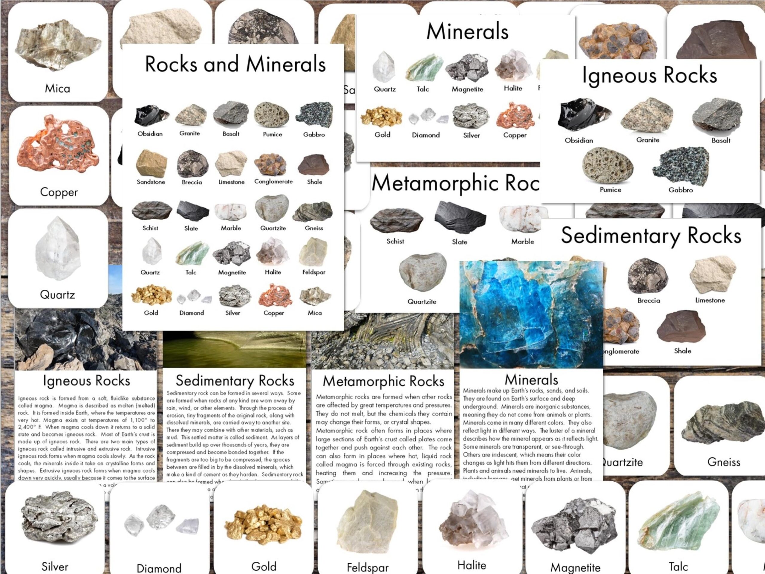 Rocks And Minerals Printables Rocks And Minerals Identification 