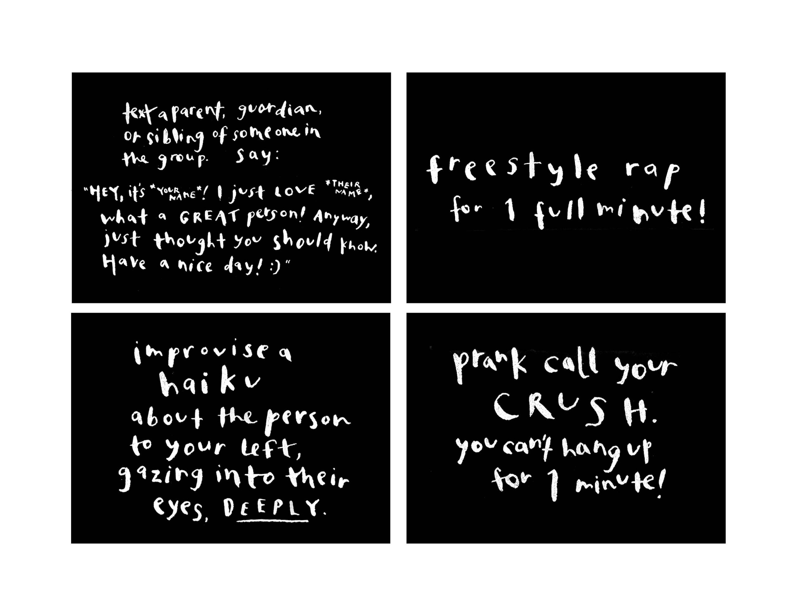 truth or dare printables truth or dare printables