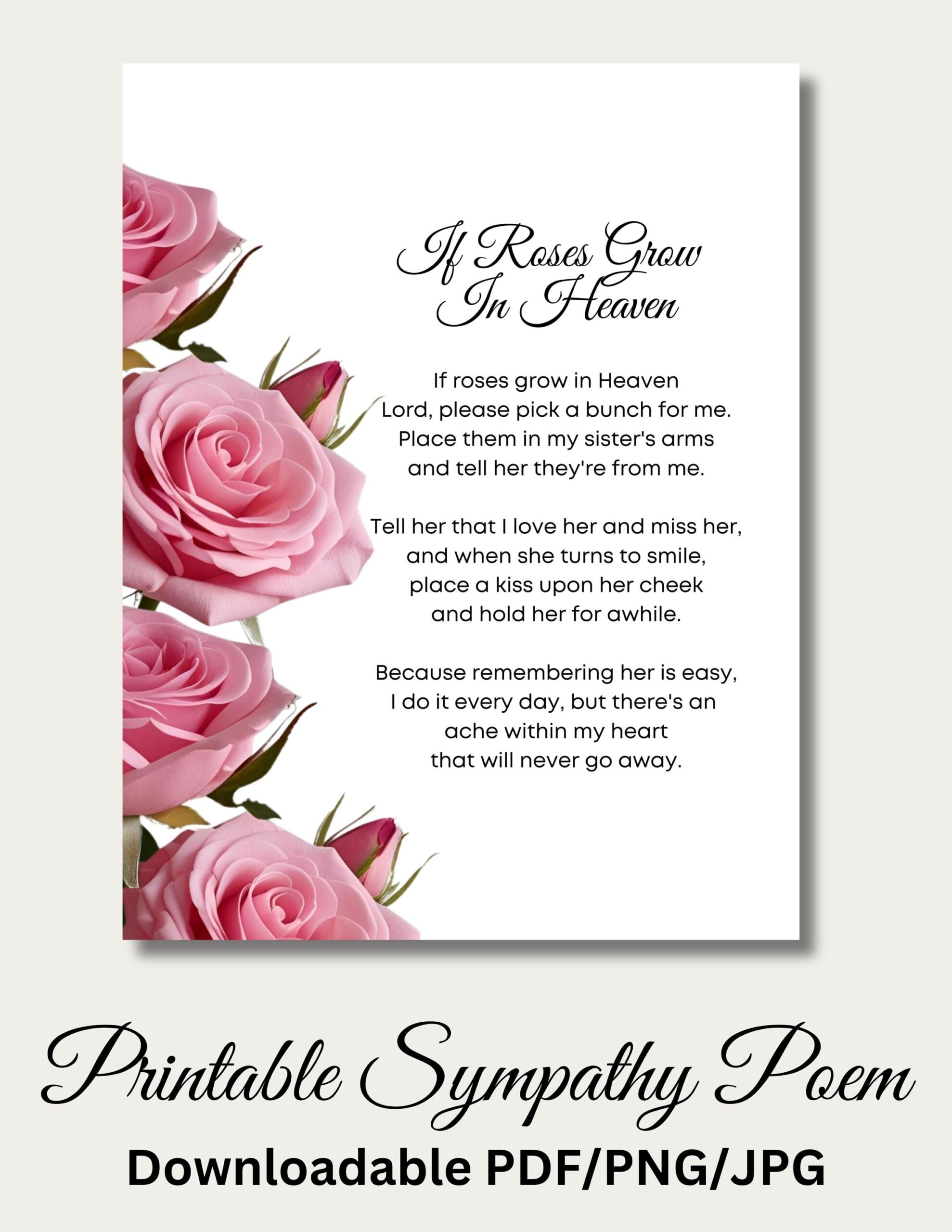 Rose Beyond The Wall Poem Etsy New Zealand