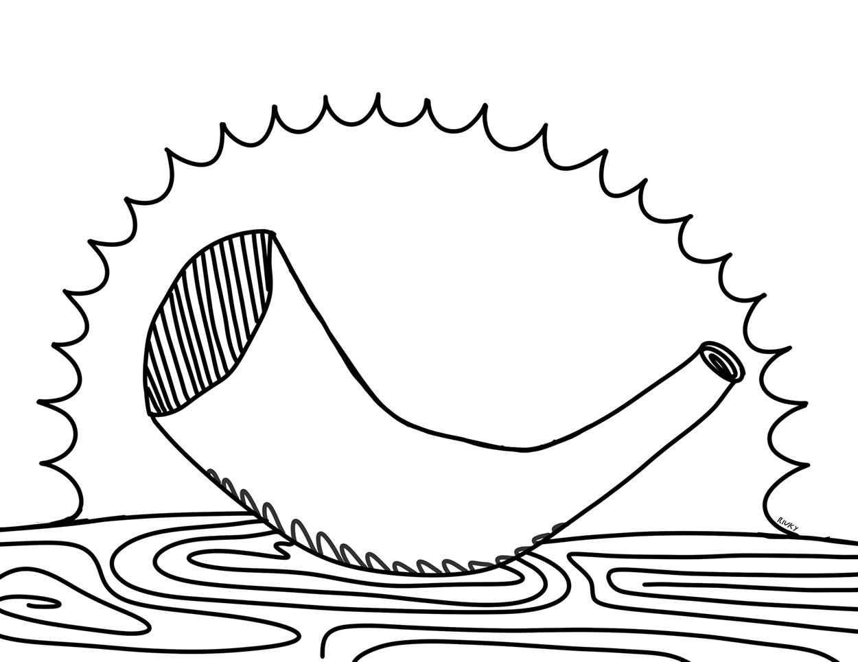 Rosh Hashanah Coloring Pages Children s Crafts And Coloring 