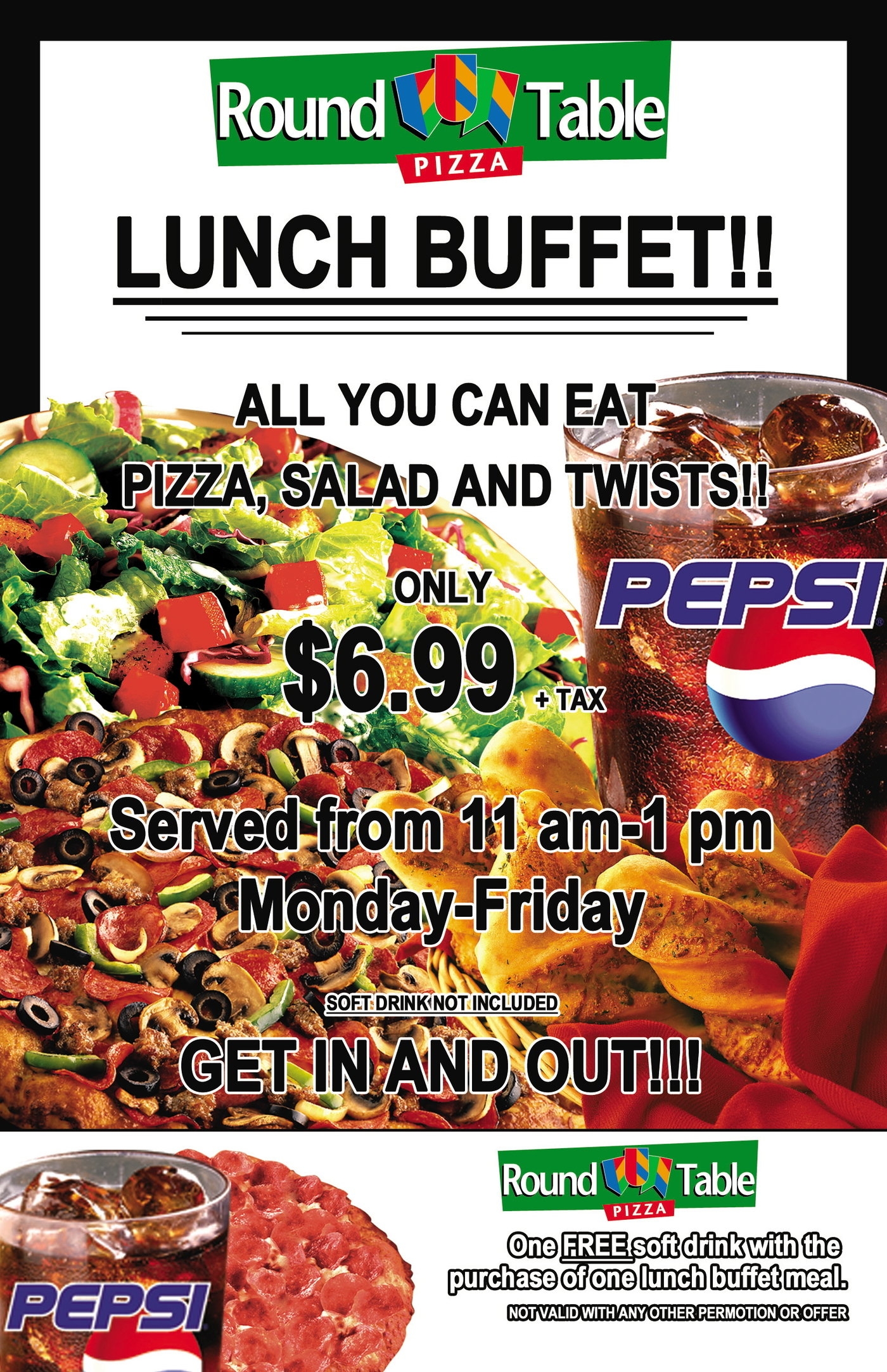 Round Table Pizza Ads By Lysa Montour At Coroflot