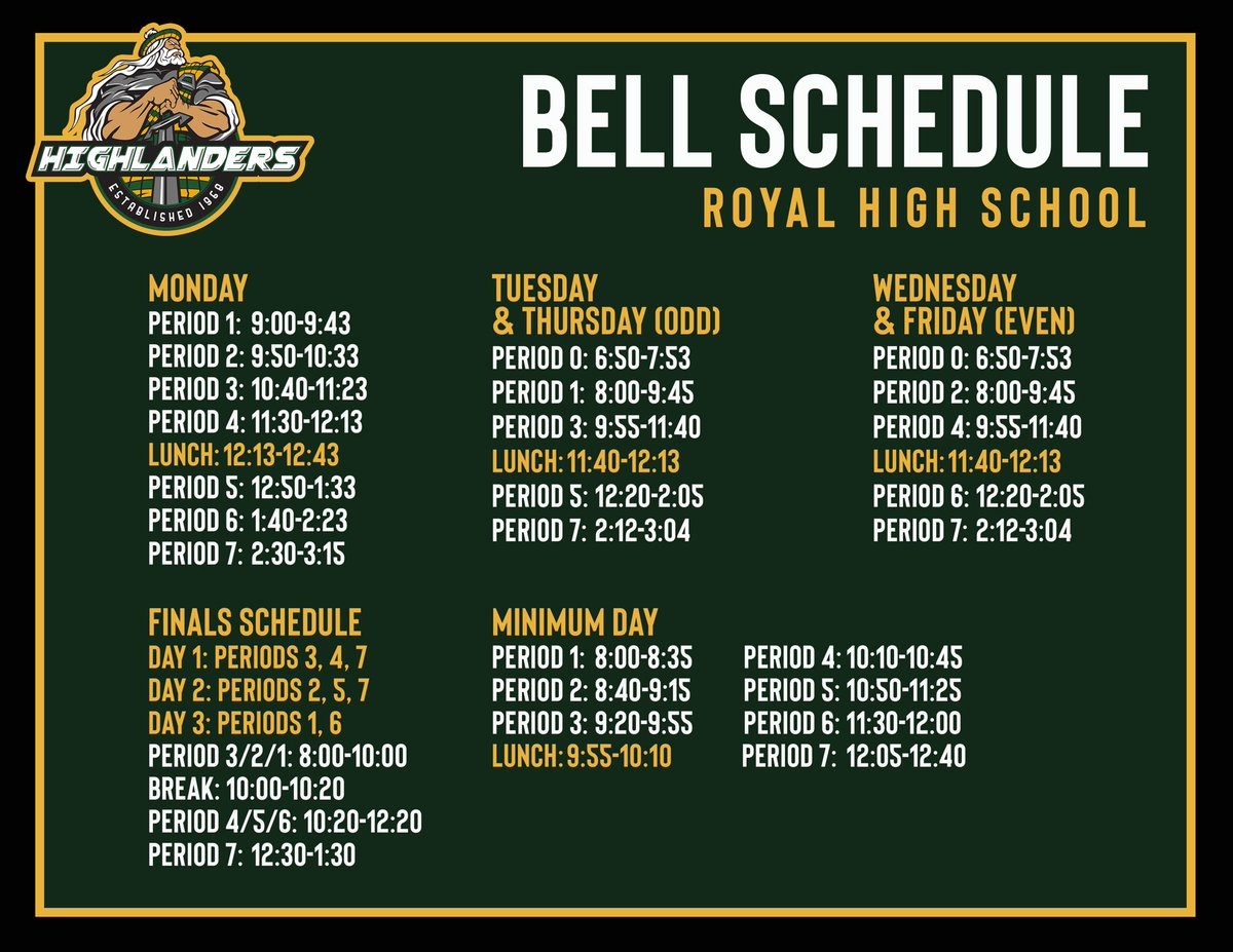 2018 royals schedule printable
