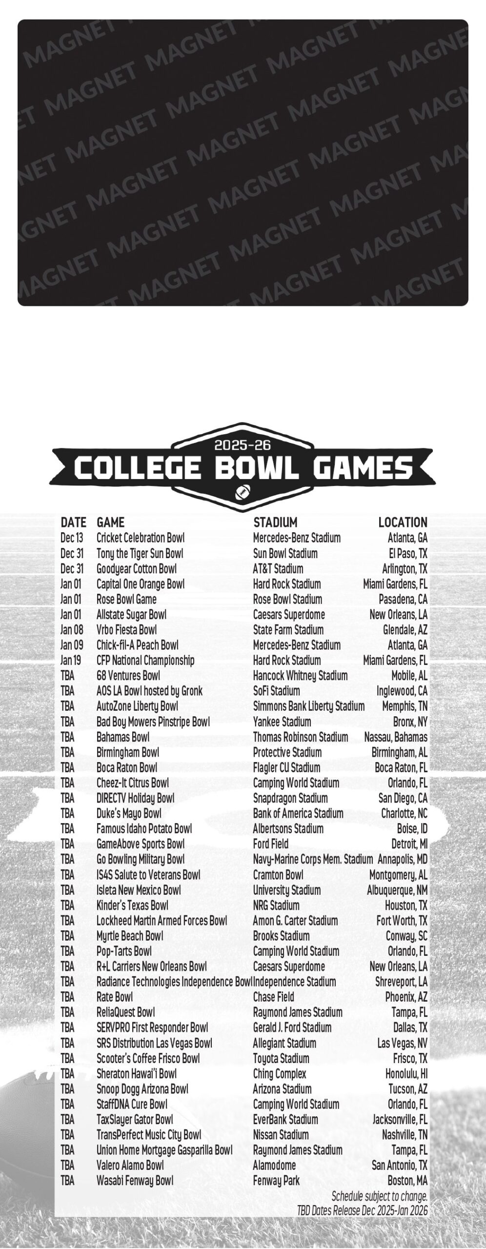 printable 2018 bowl schedule