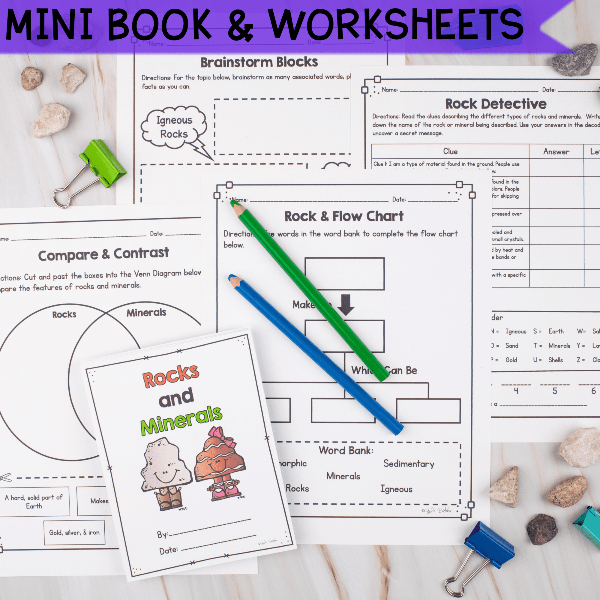 Science Rocks And Minerals 1st U0026 2nd Grade MagiCore